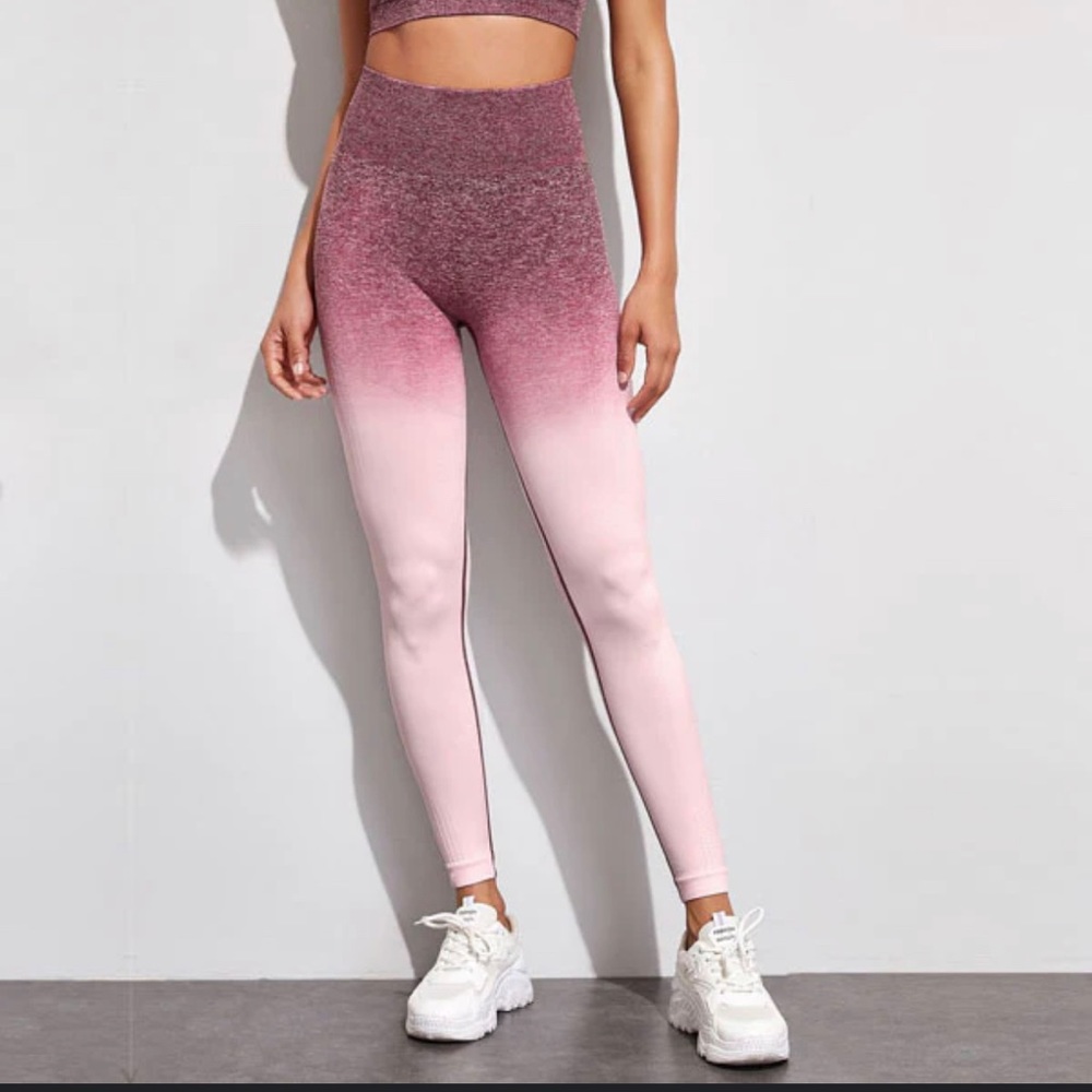 Gymshark, Ombré Seamless HR 24” Leggings, Size M, Great Condition/Like New